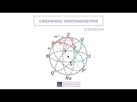 Видео: Сферична тригонометрія