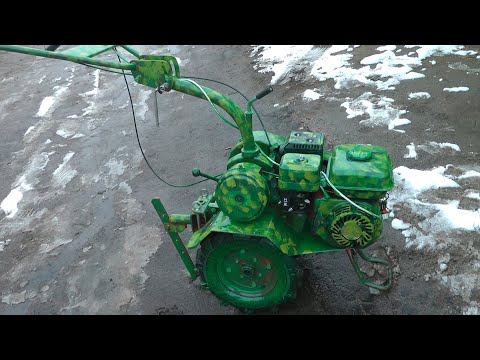 Видео: Мотоблок Агат и фрезы каракатицы 2025г