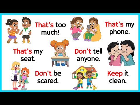 Видео: 100 распространённых предложений английского языка для ежедневного использования | Вопросы и отве...