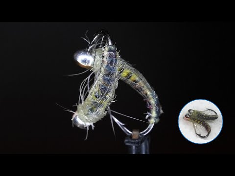 Видео: Очень Вкусные Личинки на Хариуса и Ленка! Хитрая Комбинация Материалов и Уникальный эффект! #мушки