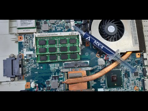 Видео: Чистка и замена термопасты в ноутбуке Sony Vaio VPCEB1E9R