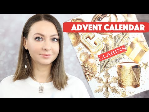 Видео: Адвент CLARINS 12 DAY ADVENT CALENDAR 2023