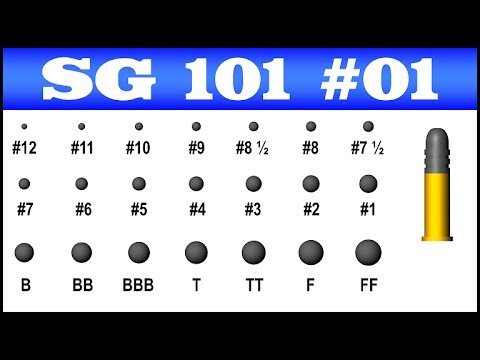 Видео: Американские размеры дроби, часть I: Дробь - Ружья 101 #1