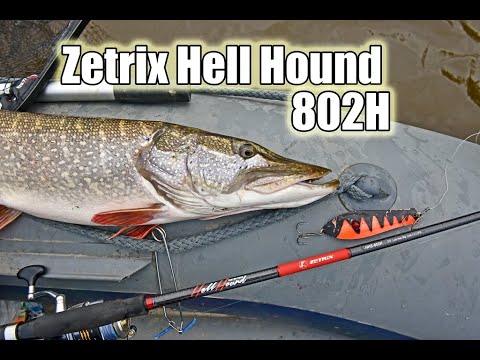 Видео: Обзор спиннинга Zetrix Hell Hound 802H