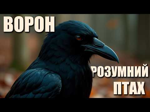 Видео: ФАКТИ про ВОРОН, які перевернуть твій світ. Чому ВОРОНА — це геній з крилами?