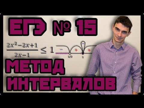 Видео: Неравенства 1. Метод интервалов. Решение рациональных неравенств. ЕГЭ №14