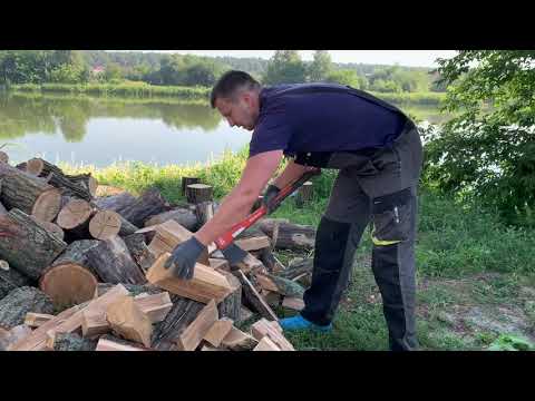 Видео: Husqvarna S2800 ax (топор-колун Хускварна с2800)