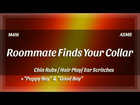 Видео: ASMR Сосед по комнате находит твой ошейник || [M4M] [Щенок] [Чешет ухо] [Играет с шерстью] [Чешет...