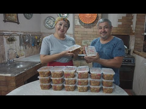 Видео: ХОРОВАЦ 🍆🍅🌶на ЗИМУ! 🔥АРОМАТНЫЙ, 😋ВКУСНЫЙ и УДОБНЫЙ для ХРАНЕНИЯ!