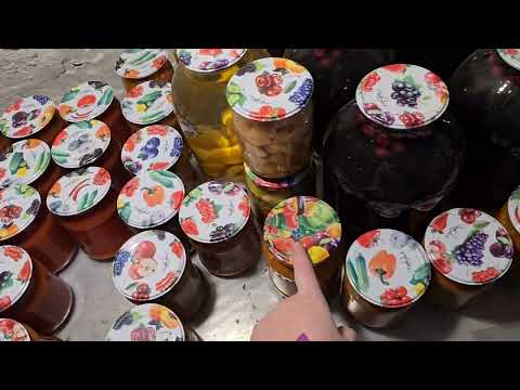 Видео: Обзор погреба, ЗАПАСЫ и ЗАГОТОВКИ на зиму