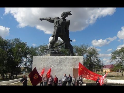 Видео: Памятник Чапаеву забросили в Казахстане? Поселок Чапаева