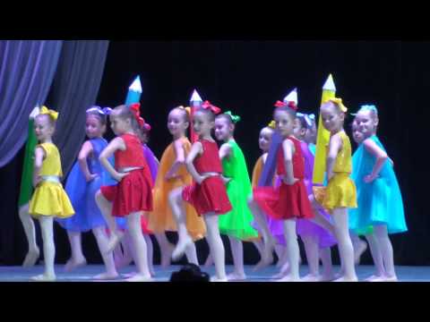 Видео: Детский танец "Малыши-карандаши"