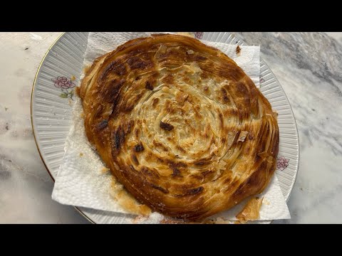 Видео: Слоеная лепешка, Катлама