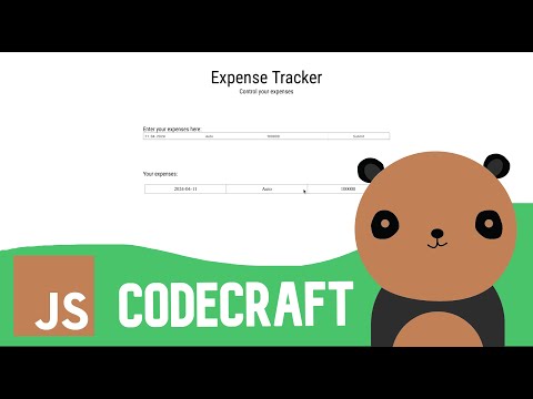 Видео: EXPENSE TRACKER. СОЗДАЕМ С НУЛЯ НАШ ПЕРВЫЙ ПЕТ ПРОЕКТ JAVASCRIPT