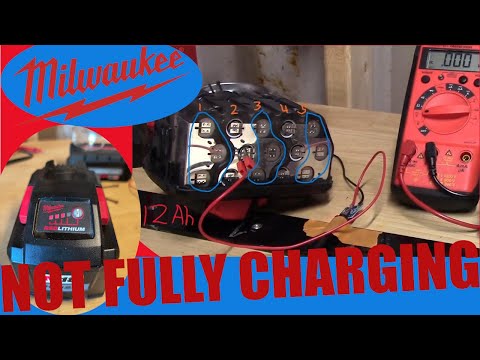 Видео: Аккумулятор Milwaukee M18 заряжается не полностью, ИСПРАВЛЕНО!
