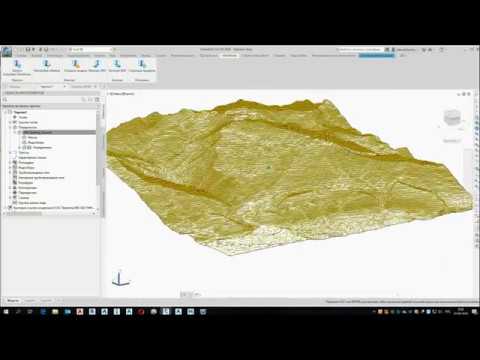 Видео: CIvil 3d: импорт рельефа USGS, импорт точек по мировым координатам.