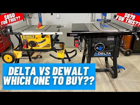 Видео: DELTA против DeWALT || Сравнение бок о бок