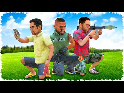 Видео: Джонни Зомбилардың барлығын атып тастады (GTA V)