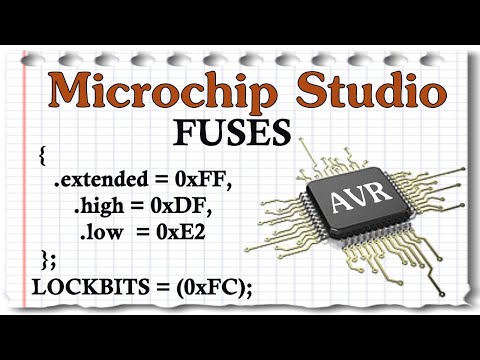 Видео: Указываем фьюзы для микроконтроллеров avr в теле вашего кода.
