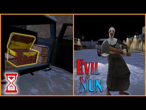 Видео: Эксперимент Залезть в ящик при монахине | Evil Nun 1.3.2