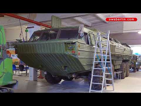 Видео: Transport-loading vehicle | Raketen Transport-Ladefahrzeug | Транспортно-заряжающая машина