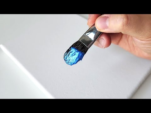 Видео: Как нарисовать бабочку, сидящую на снегу / Рисовать акриловыми красками /Исцеление ❤️