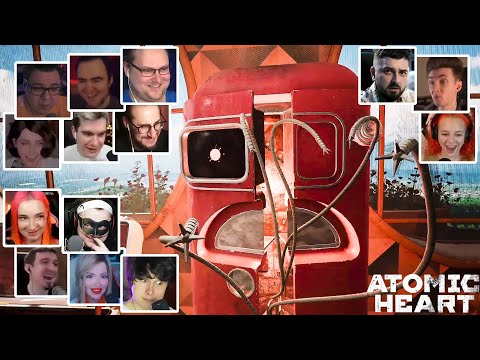 Видео: Реакция Летсплейщиков на Похотливый Шкаф в Atomic Heart