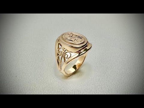 Видео: Алтын сақина,ring making,жүзік соғу