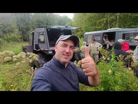 Видео: На вездеходах к реке Б.Кемчуг!!