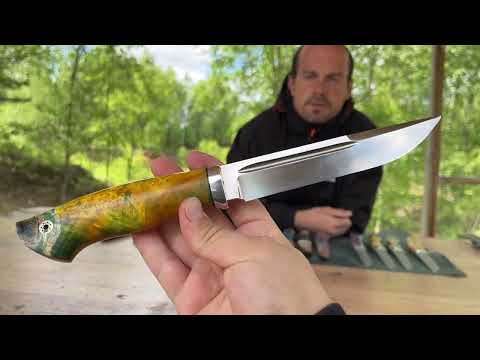 Видео: Ножи охотники из кованной стали 110х18 МШД по приятной цене!!!И куда же без финок?!!!