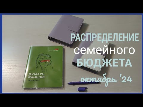 Видео: Система конвертов.Распределение семейного бюджета.Октябрь '24