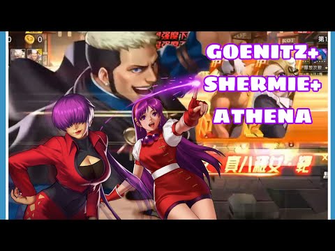 Видео: Комбинация ГЁНИЦ, ШЕРМИ И АФИНА - KOF 98 UM OL CHINA [QQ WECHAT]