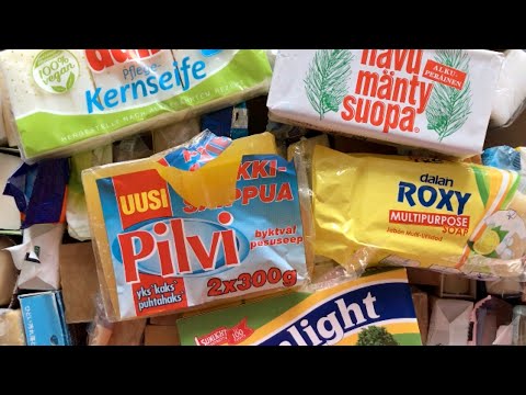 Видео: ASMR SOAP # 161/Dry laundry soap cutting💛Резка хозяйственного мыла