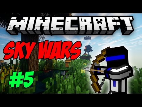 Видео: ШОК! ВОТ ЭТО ПОВОРОТ! 5 Sky Wars - MINECRAFT