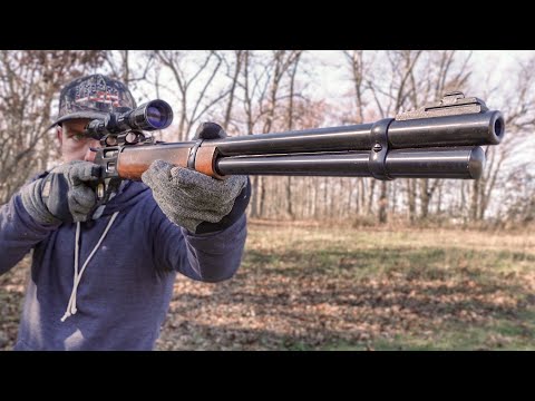 Видео: Marlin 30-30 | Рычажный механизм для самообороны?!