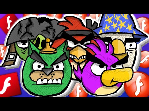 Видео: Ностальгический мир Flash-игр по Angry Birds