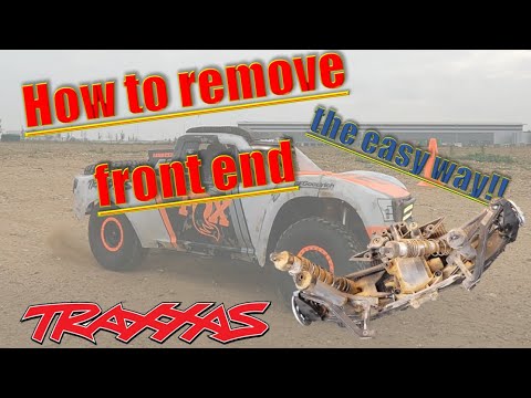 Видео: Как снять переднюю часть Traxxas Unlimited Desert Racer (UDR) — снятие переднего дифференциала