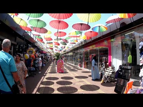 Видео: Отдых в Адлере,Сириус 2024/Последний день на море/Аллея зонтиков/Докупили сувениры