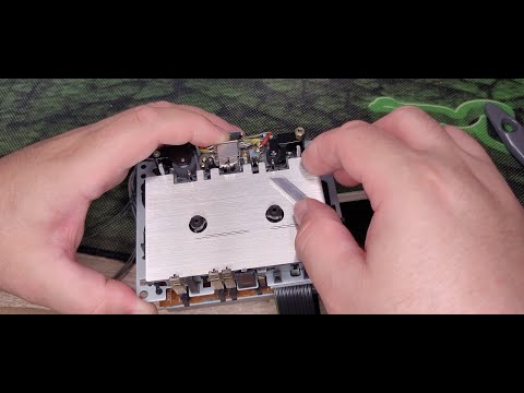 Видео: Technics RS-B965 Полная профилактика 2 (Обслуживание механизма и настройка по шаблону)