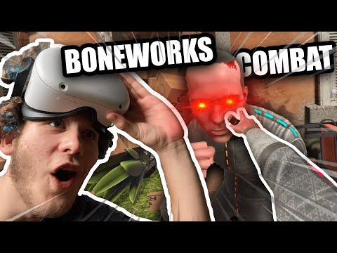 Видео: Кулачный бой в Boneworks на Oculus Quest 2