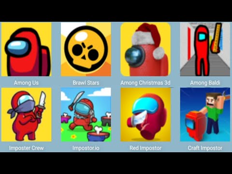 Видео: Gameplay - Brawl Stars,Among Baldi,Red Impostor,Among Us,Craft Impostor,Бравл Старс,Амонг Ас