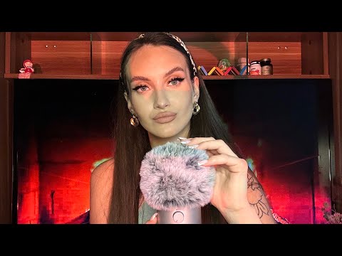 Видео: асмр 🤍 звуки рта, близкий и неразборчивый шёпот 🧸 / asmr sounds of the mouth