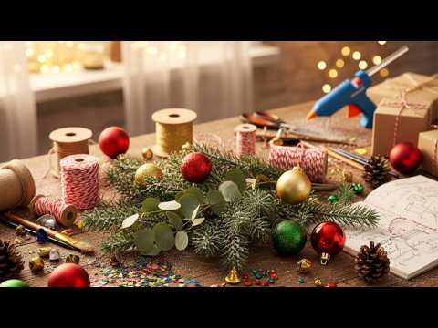 Видео: 🎄 ТОП-3 Новогодних Идей DIY: Создавай Праздник из Всего! ✨