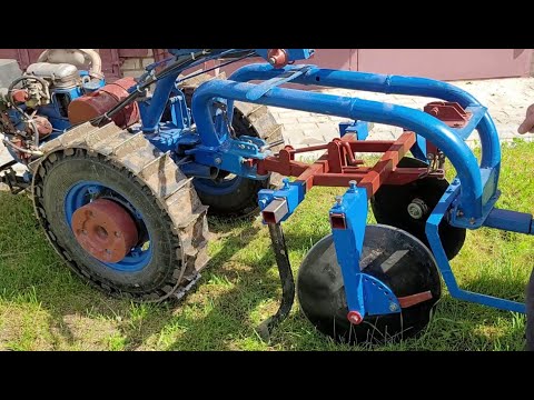 Видео: Доработка и испытание новой рамы окучника