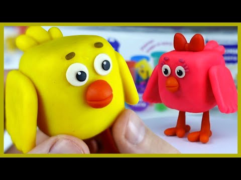 Видео: МИ-МИ-МИШКИ из пластилина Genio Kids. ЦЫПА и ЦЫПУША. Лепим Ми-ми-мишек.