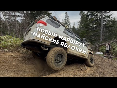Видео: Майские яблочки. Сахалин. Через горы к морю на джипах.