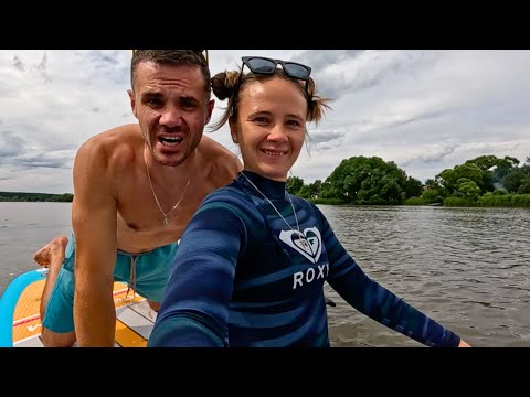 Видео: Нашли ЛУЧШЕЕ МЕСТО в МО для отдыха с ПАЛАТКОЙ. Распаковка нового SUP BOARD BOMBITTO.