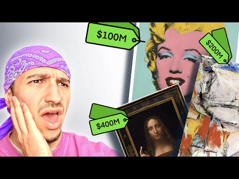 Видео: 10-те НАЙ-СКЪПИ картини са АБСУРДНИ..🤑😩