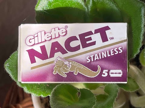 Видео: Обзор лезвий Gillette Nacet