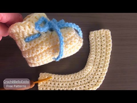 Видео: СПЕЦИАЛЬНАЯ ТЕХНИКА ВЯЗАНИЯ ДЕТСКОЙ ОБУВКИ КРЮЧКОМ💎😍 ЛЕГКО! ШАГ ЗА ШАГОМ
